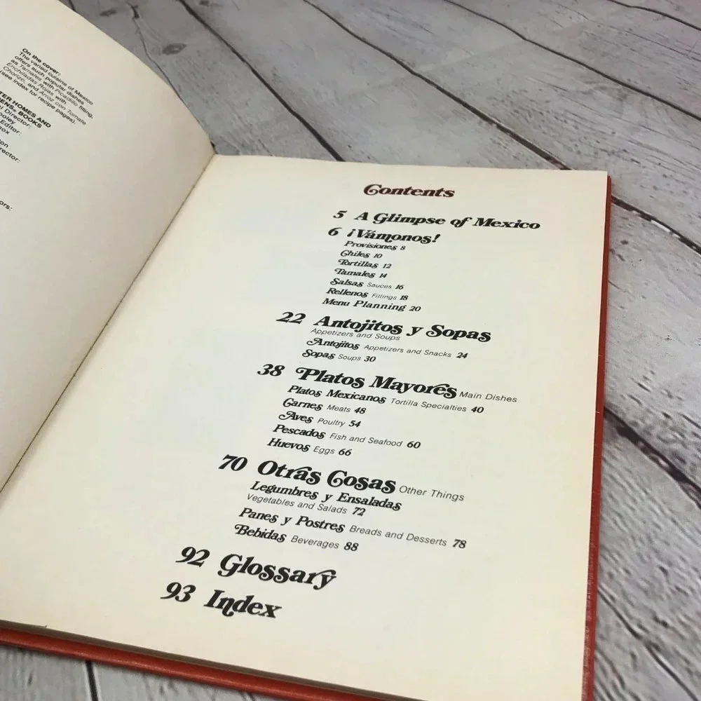 Vintage better homes & gardens Mexican cook book 1977